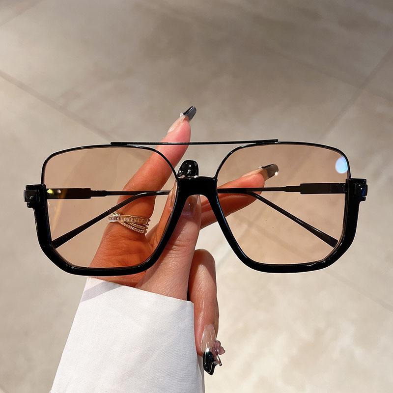 SR-AMBER02 | Oversized Amber Lens Shades