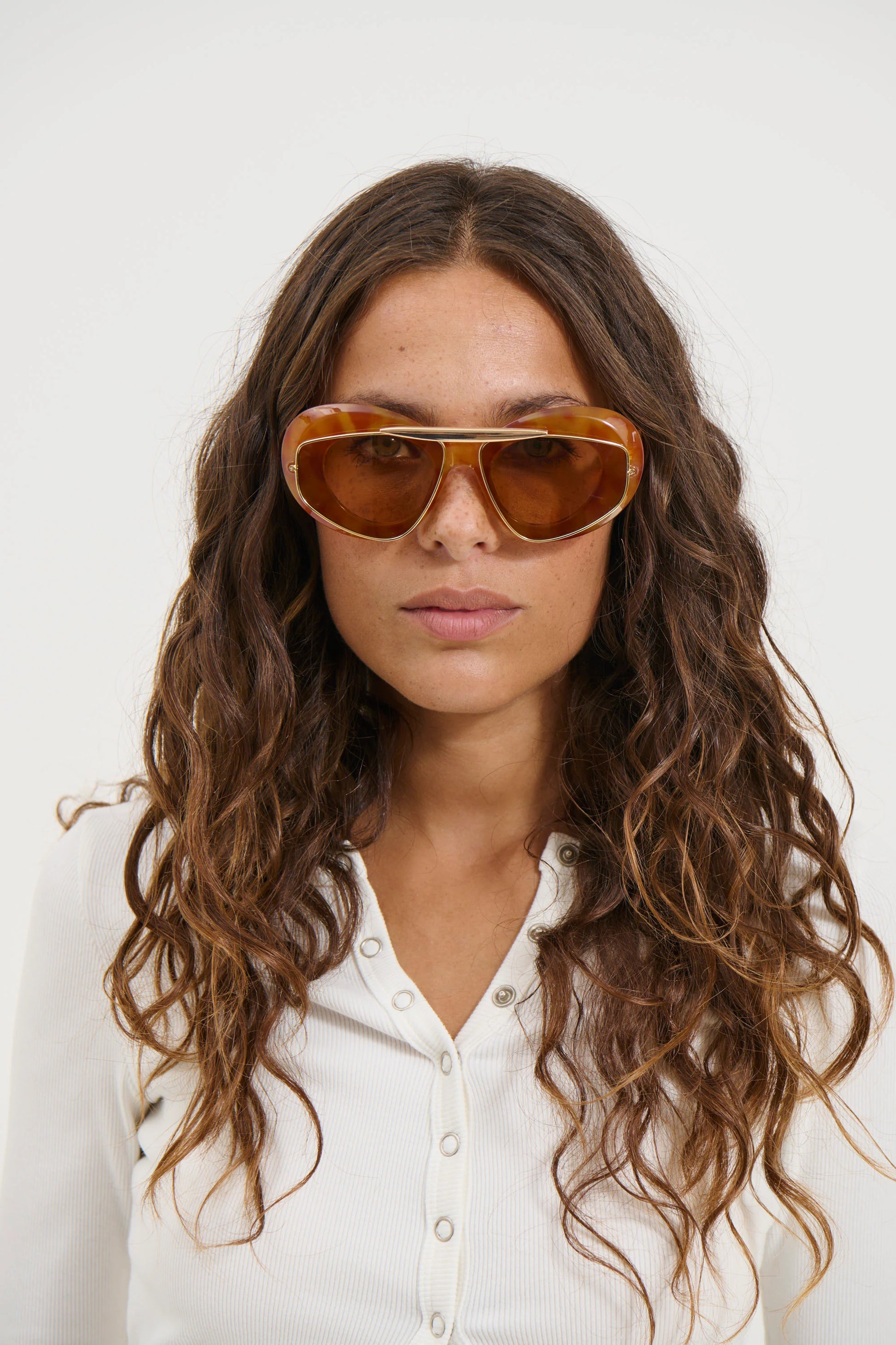 SR-TORT01 | Double Frame Tortoiseshell Shields