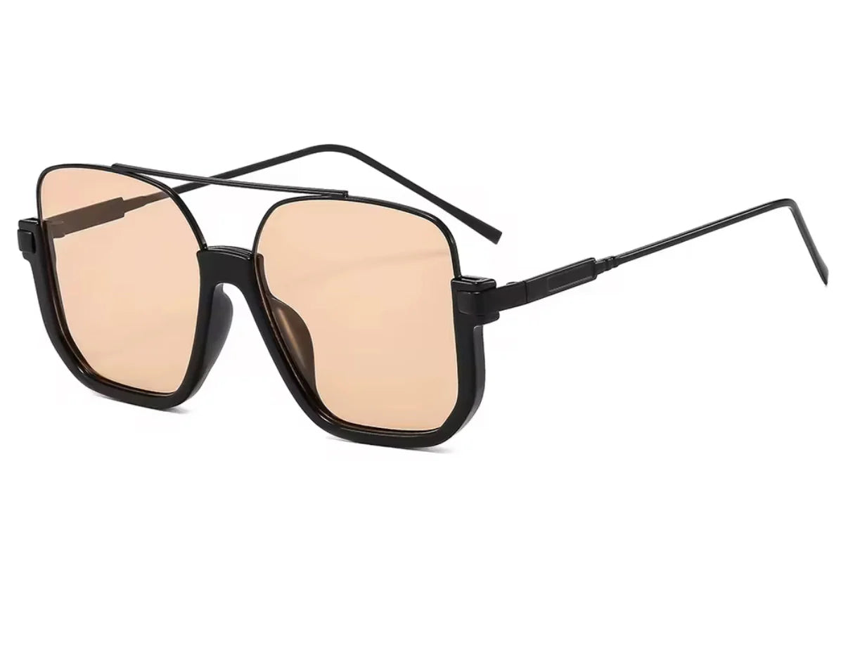 SR-AMBER02 | Oversized Amber Lens Shades