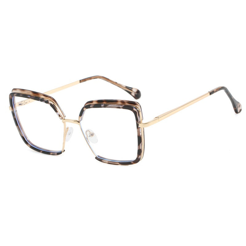 SR-TORT02 | Luxe Oversized Tortoise Square Frames